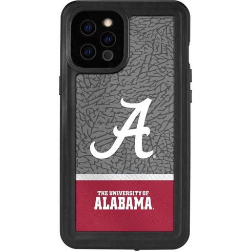 University of Alabama Logo iPhone 12 Pro Max Waterproof Case