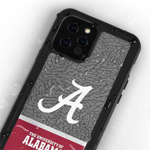 University of Alabama Logo iPhone 12 Pro Max Waterproof Case
