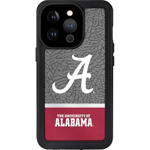 University of Alabama Logo iPhone 14 Pro Waterproof Case