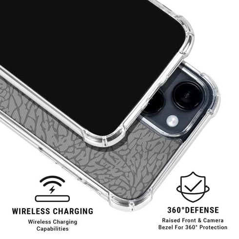 University of Alabama Logo iPhone 15 Clear Case