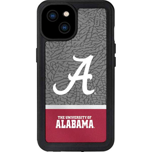 University of Alabama Logo iPhone 15 Plus Waterproof Case