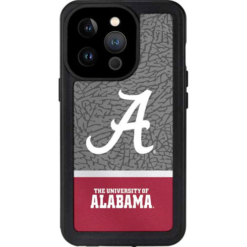 University of Alabama Logo iPhone 15 Pro Waterproof Case