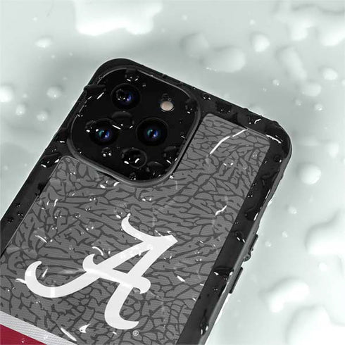 University of Alabama Logo iPhone 15 Pro Waterproof Case