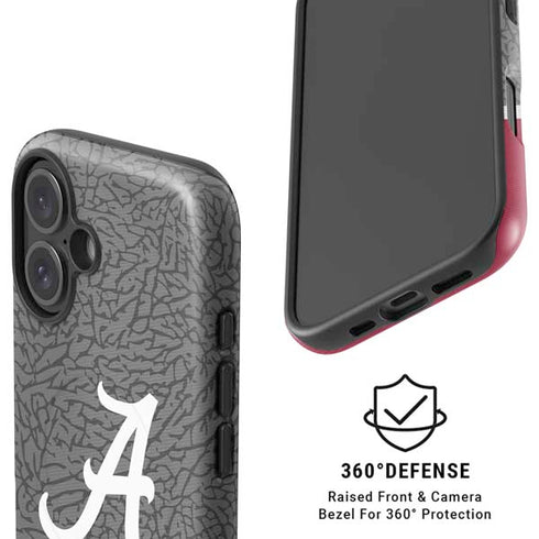 University of Alabama Logo iPhone 16 Magsafe Impact Case