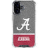University of Alabama Logo iPhone 16 Plus Clear Case