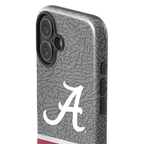 University of Alabama Logo iPhone 16 Plus Impact Case