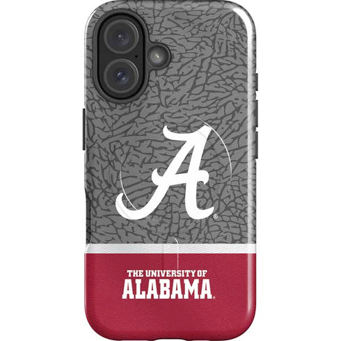 University of Alabama Logo iPhone 16 Plus Magsafe Impact Case
