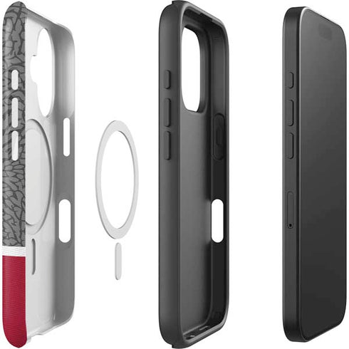 University of Alabama Logo iPhone 16 Plus Magsafe Impact Case