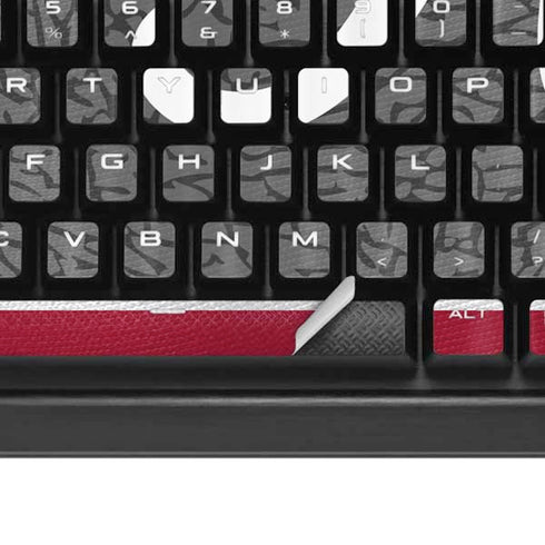 University of Alabama Logo K95 RGB PLATINUM Mechanical Gaming Keyboard Skin