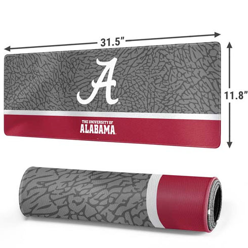 University of Alabama Logo Gaming Mouse Pad