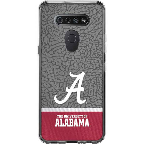University of Alabama Logo LG K51/Q51 Clear Case