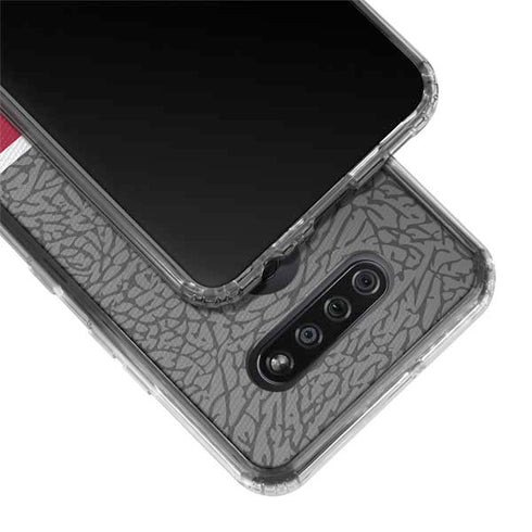 University of Alabama Logo LG K51/Q51 Clear Case