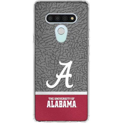 University of Alabama Logo LG Stylo 6 Clear Case