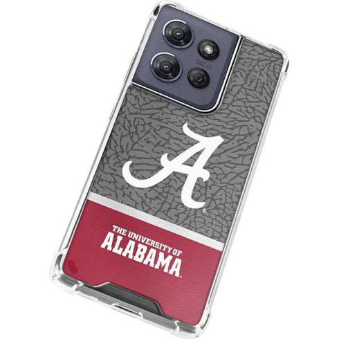 University of Alabama Logo Moto G 5G (2025) Clear Case