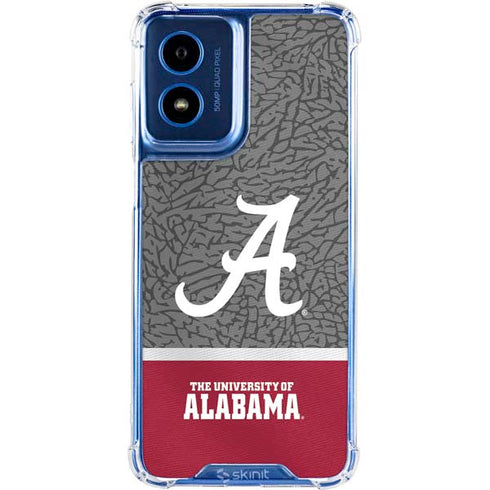 University of Alabama Logo Moto G 5G (2024) Clear Case