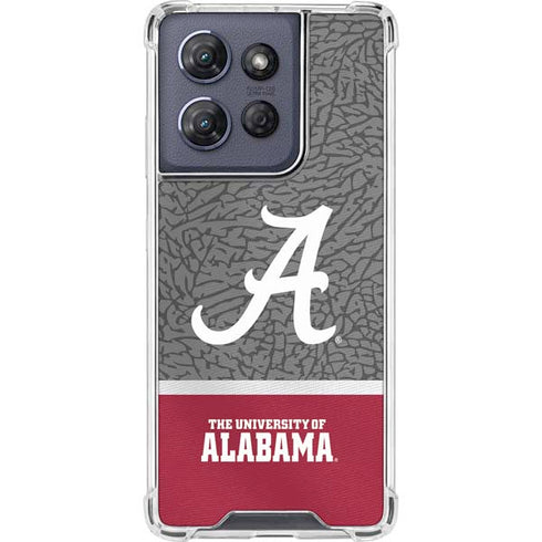 University of Alabama Logo Moto G Play 5G (2025) Clear Case