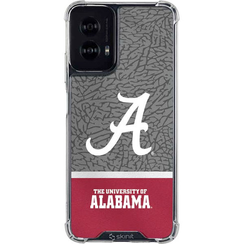 University of Alabama Logo Moto G Power 5G (2024) Clear Case