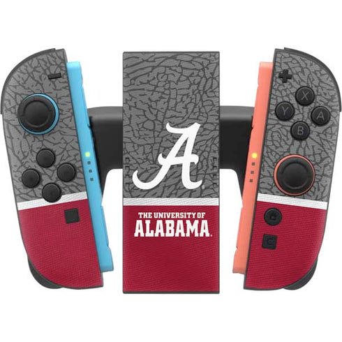 University of Alabama Logo Nintendo Switch 2 (2025) Joy-Con Controller Skin