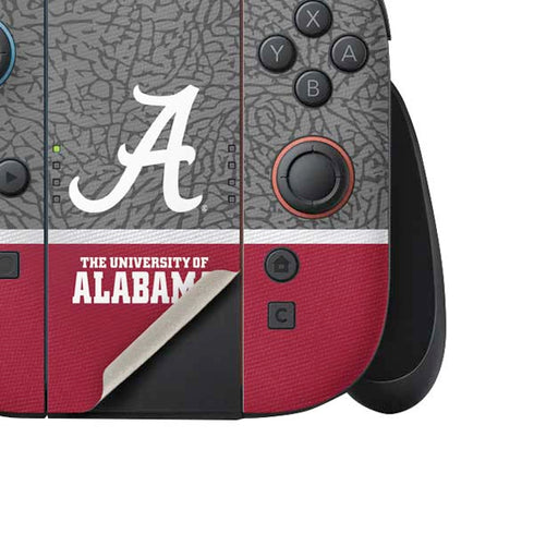 University of Alabama Logo Nintendo Switch 2 (2025) Joy-Con Controller Skin
