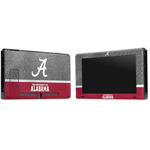 University of Alabama Logo Nintendo Switch Bundle Skin