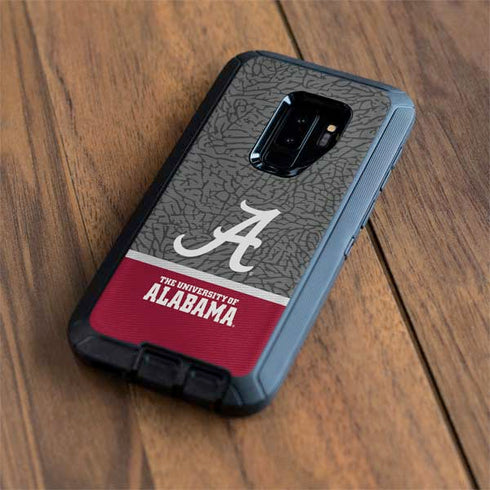 University of Alabama Logo Otterbox Defender Galaxy Skin
