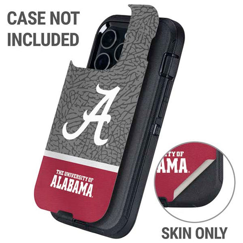 University of Alabama Logo Otterbox Defender iPhone Skin