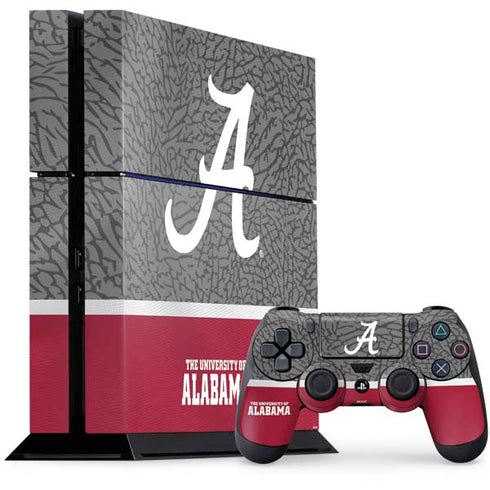 University of Alabama Logo PS4 Console and Controller Bundle Skin