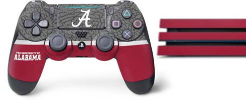 University of Alabama Logo PS4 Pro Bundle Skin