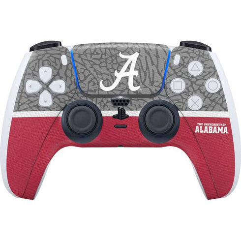University of Alabama Logo PS5 Controller Skin
