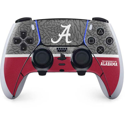 University of Alabama Logo PS5 DualSense Edge Pro Controller Skin