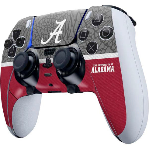 University of Alabama Logo PS5 DualSense Edge Pro Controller Skin