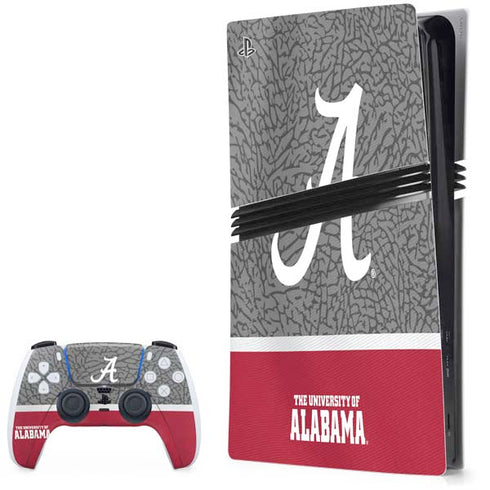 University of Alabama Logo PS5 Pro Bundle Skin