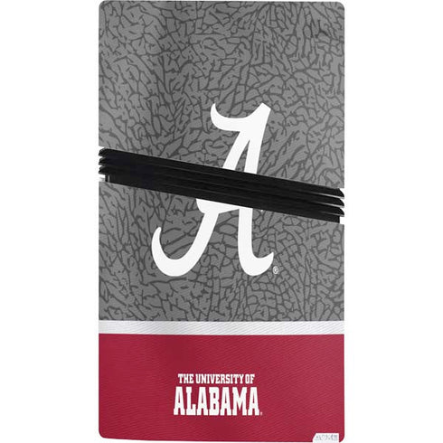 University of Alabama Logo PS5 Pro Console Skin