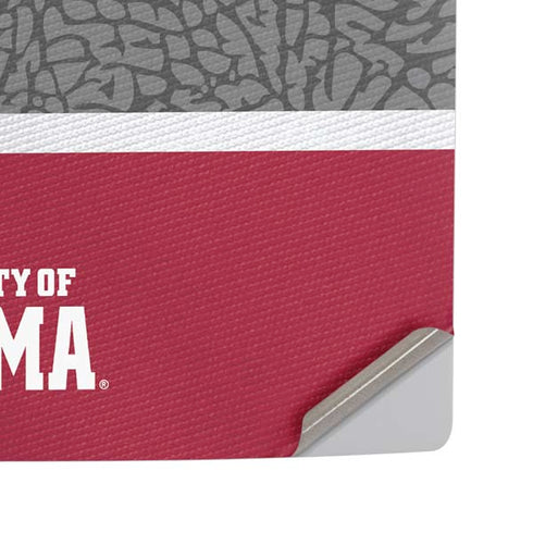 University of Alabama Logo PS5 Pro Disk Console Skin