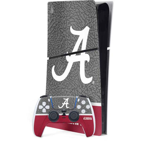 University of Alabama Logo PS5 Slim Digital Edition Bundle Skin