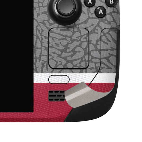 University of Alabama Logo Steam Deck Handheld Gaming Computer OLED Skin