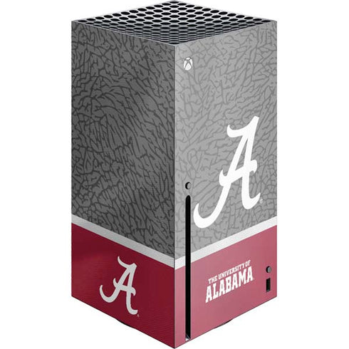 University of Alabama Logo Xbox Series X Console Skin