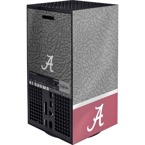 University of Alabama Logo Xbox Series X Console Skin