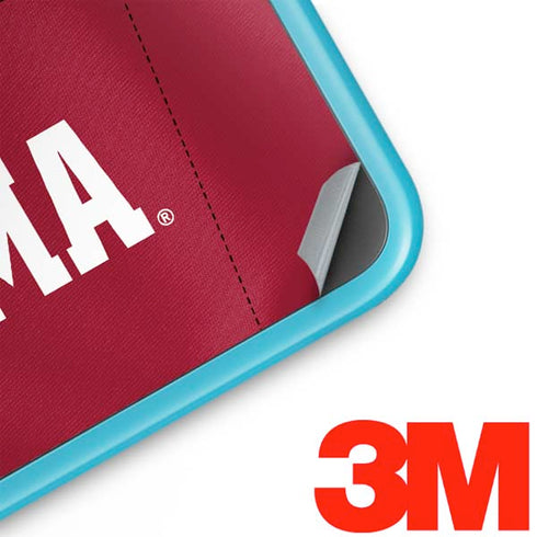 University of Alabama Maroon Jersey Nintendo 2DS XL (2017) Skin