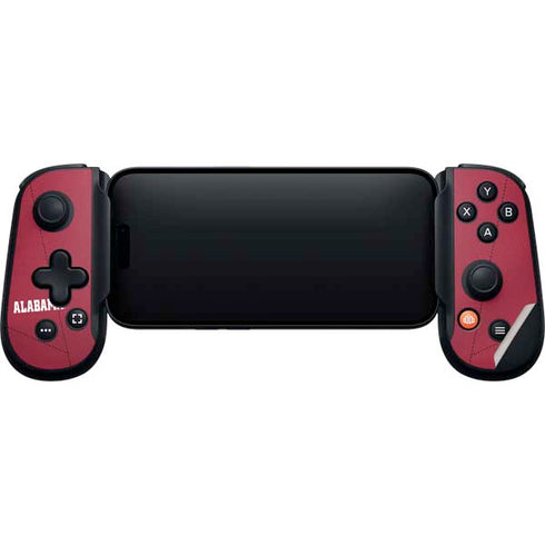 University of Alabama Maroon Jersey Backbone One for iPhone Game Controller Skin