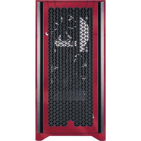 University of Alabama Maroon Jersey Corsair 4000D Tempered Glass Mid-Tower ATX Case Skin