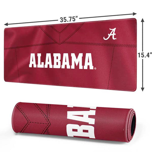 University of Alabama Maroon Jersey Gaming Mouse Pad