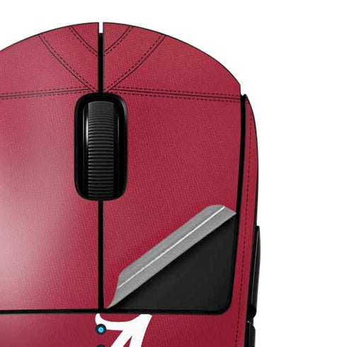 University of Alabama Maroon Jersey G Pro Wireless Gaming Mouse Skin
