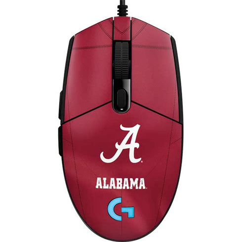 University of Alabama Maroon Jersey G203 Prodigy RGB Wired Gaming Mouse Skin
