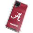 University of Alabama Maroon Jersey Galaxy A12 Clear Case