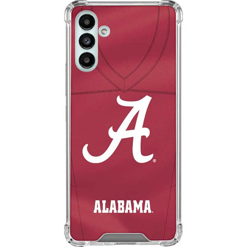 University of Alabama Maroon Jersey Galaxy A13 5G Clear Case