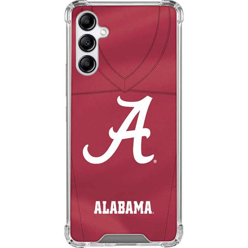 University of Alabama Maroon Jersey Galaxy A14 5G Clear Case