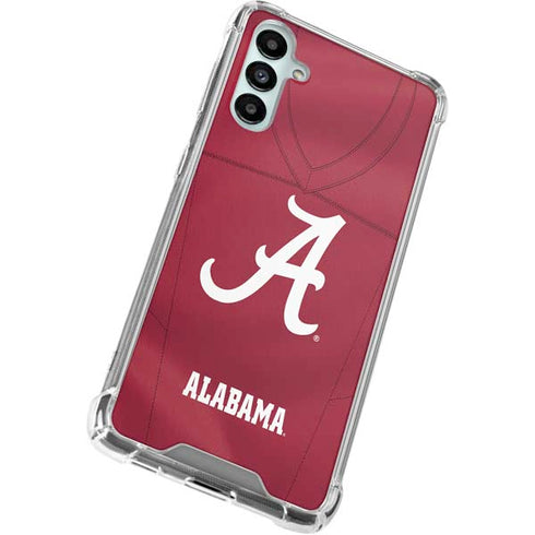 University of Alabama Maroon Jersey Galaxy A14 5G Clear Case