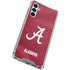 University of Alabama Maroon Jersey Galaxy A14 5G Clear Case