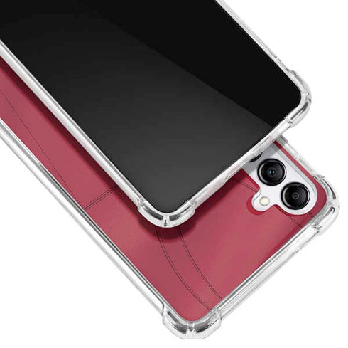 University of Alabama Maroon Jersey Galaxy A14 5G Clear Case